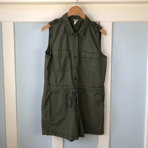 Mo:Vint OD Green Romper - Picture 1 of 10